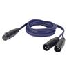 Cavo XLR DAP AUDIO FL39150 BILANCIATO DA 2 XLR MASCHIO A 1 XLR FEMMINA LUNGHEZZA 1,5 MT